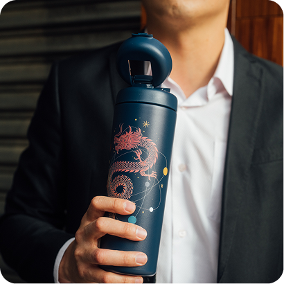 GoodARCH TFE Graphene Thermos (Year of Dragon limited edition) Heart & Lung – (Capacity-780ml)
