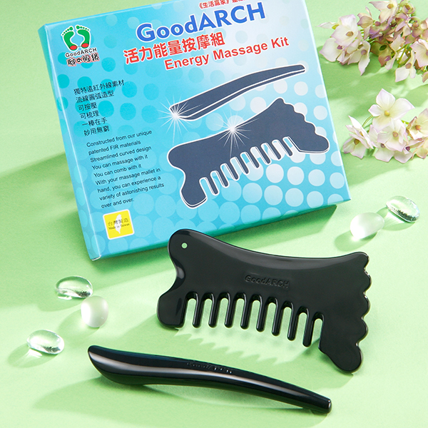 Energy Massage Kit (Comb & Stick)