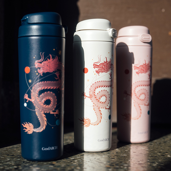 GoodARCH TFE Graphene Thermos (Year of Dragon limited edition) Heart & Lung – (Capacity-780ml)