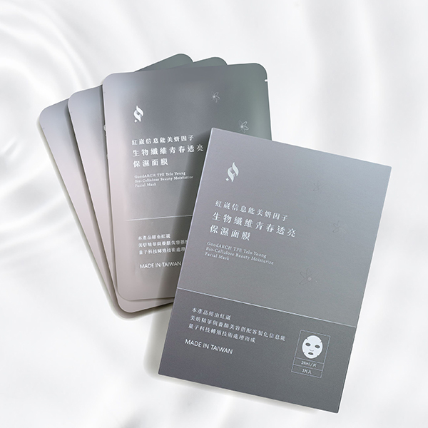GoodARCH TFE Telo Young Bio-Cellulose Beauty Moisturize Facial Mask (Muscle Fascia Regulation / Improve Sleep / Inflammation & Pain Regulation) 28ml